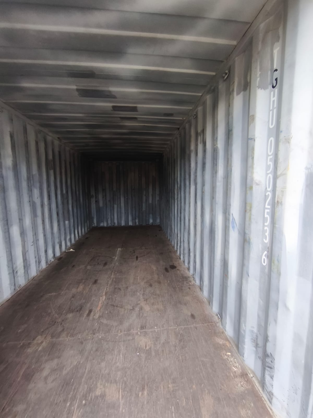 Морской контейнер 20 футов DV TGHU 536 — изображение 2