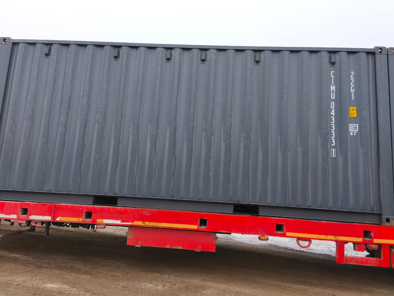 Морской контейнер 20 футов DV CIMU 331 новый — изображение 3
