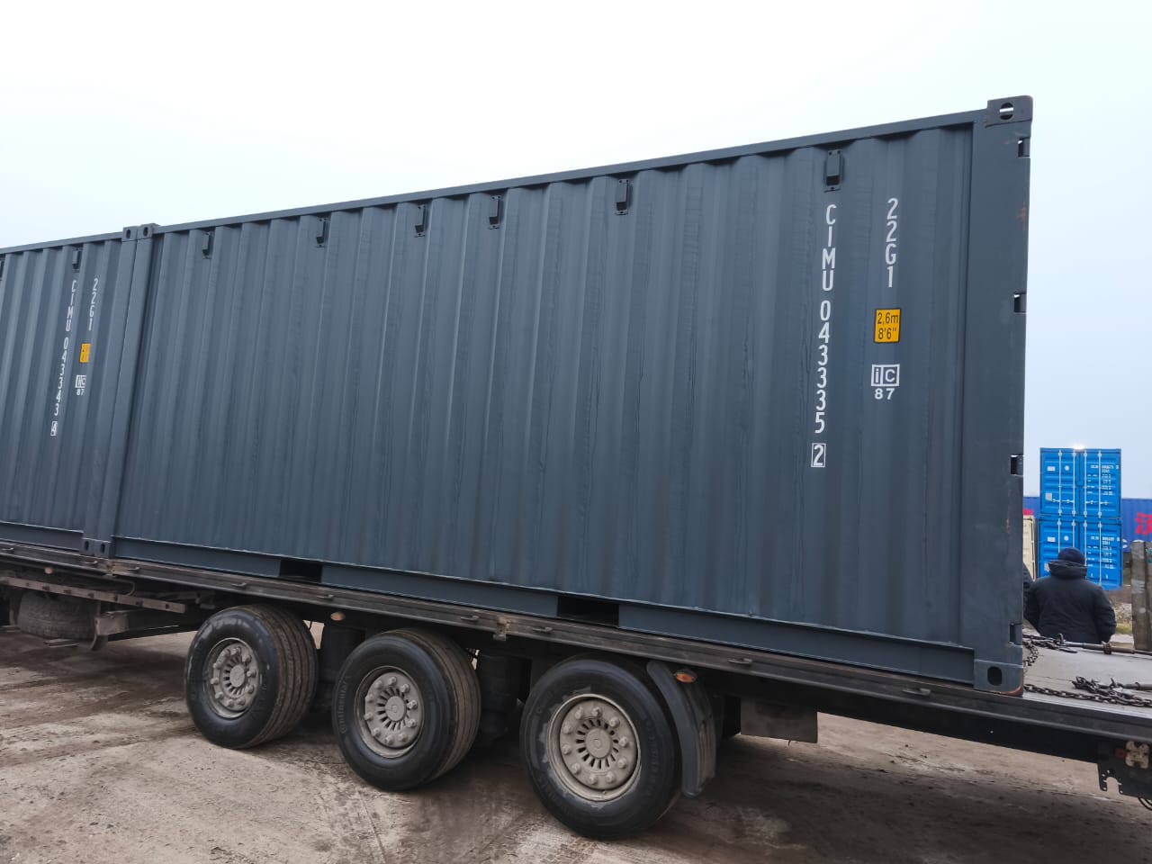 Морской контейнер 20 футов DV CIMU 352 новый — изображение 4