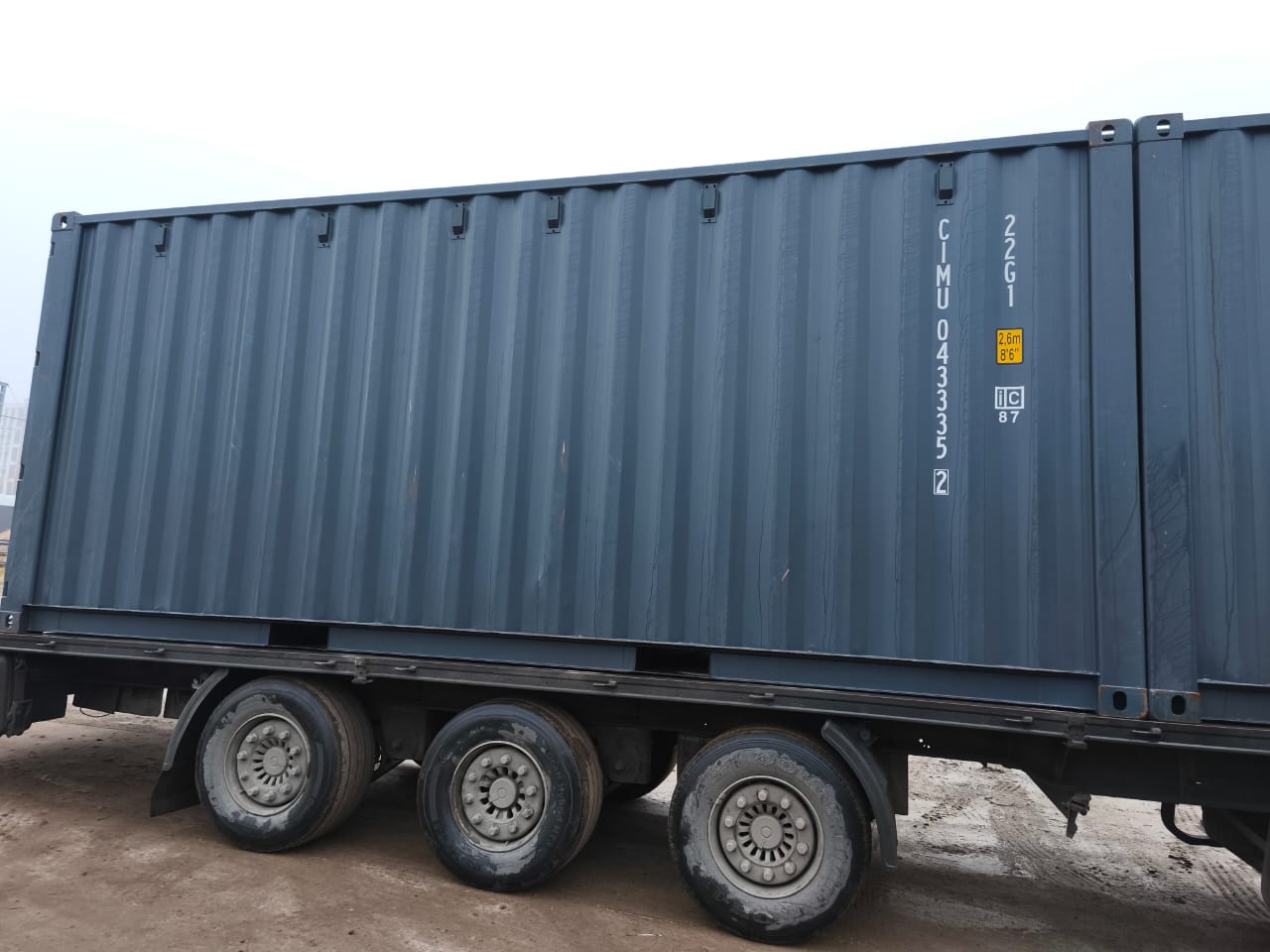 Морской контейнер 20 футов DV CIMU 352 новый — изображение 5