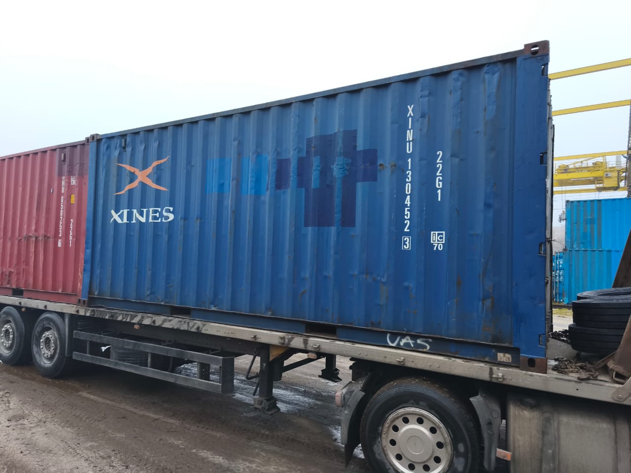 Морской контейнер 20 футов DV XINU 523 — изображение 4