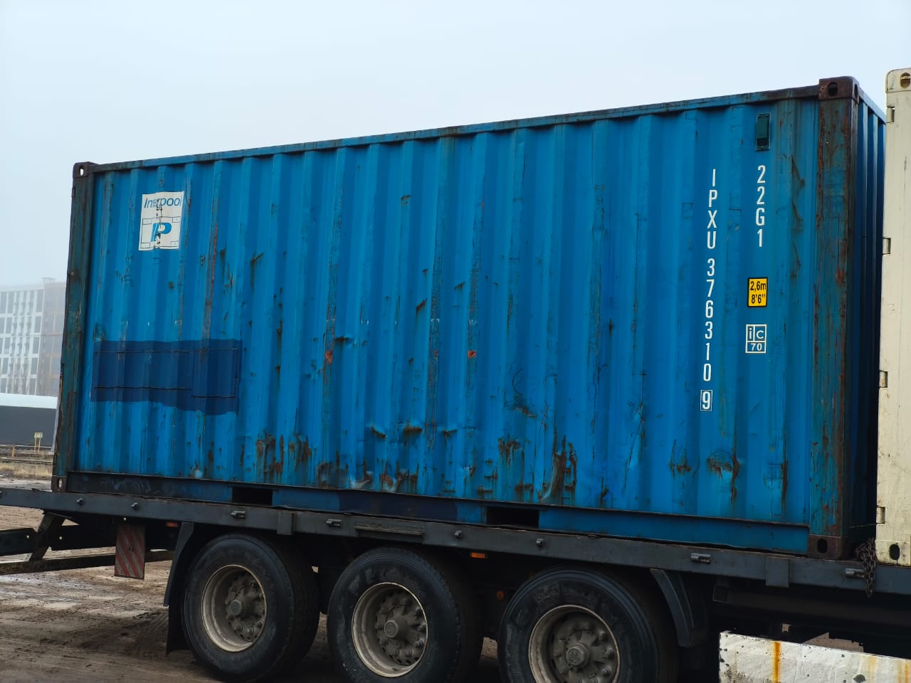 Морской контейнер 20 футов DV IPXU 109 — изображение 4