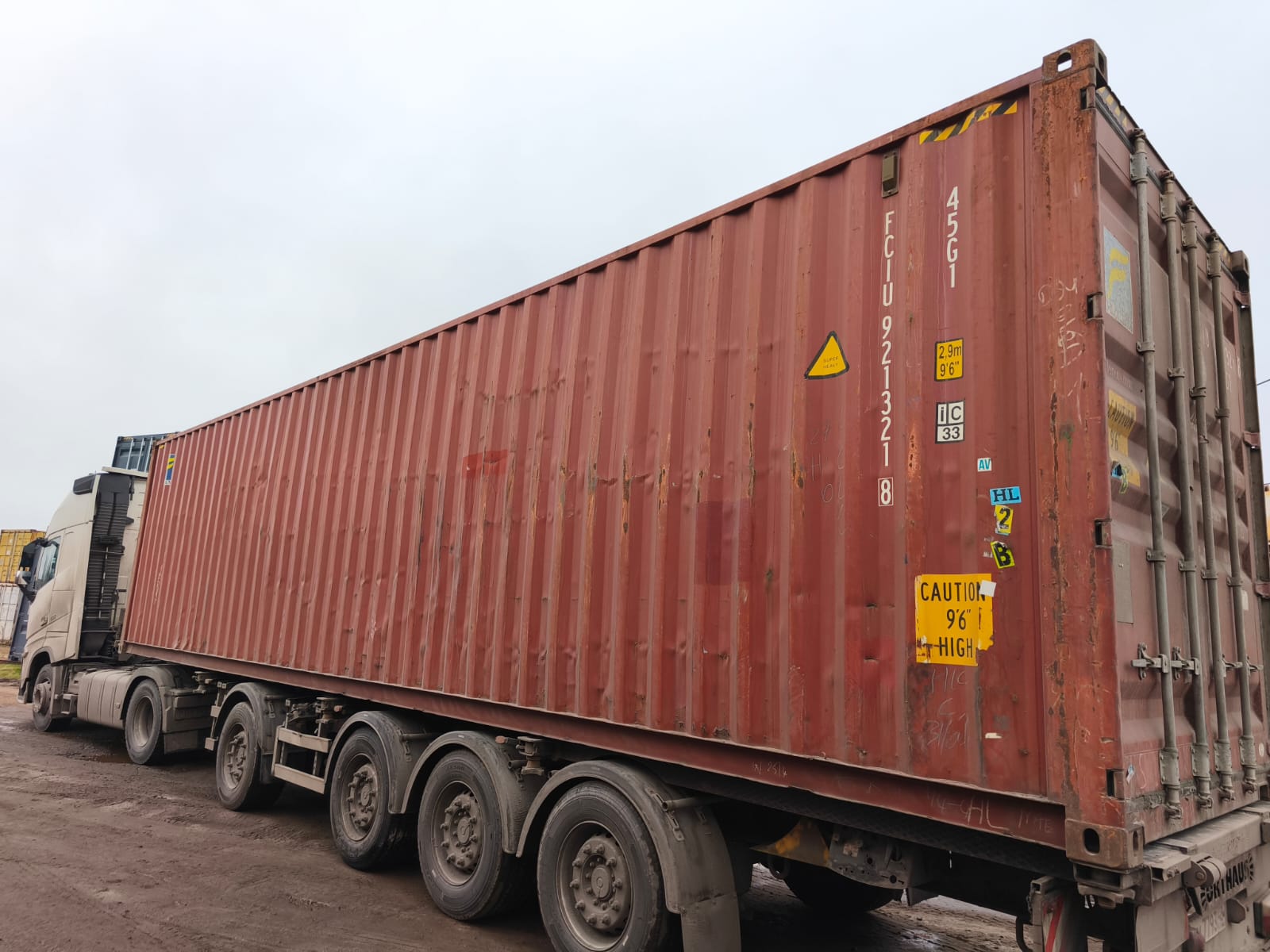 Морской контейнер 40 футов HC FCIU 218 — изображение 3