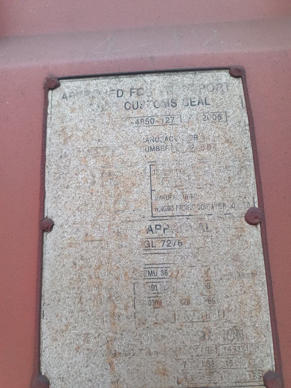 D Морской контейнер 20 футов DV TEMU 290 — изображение 7