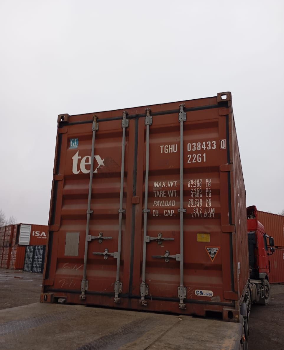 Морской контейнер 20 футов DV TGHU 330 — изображение 6