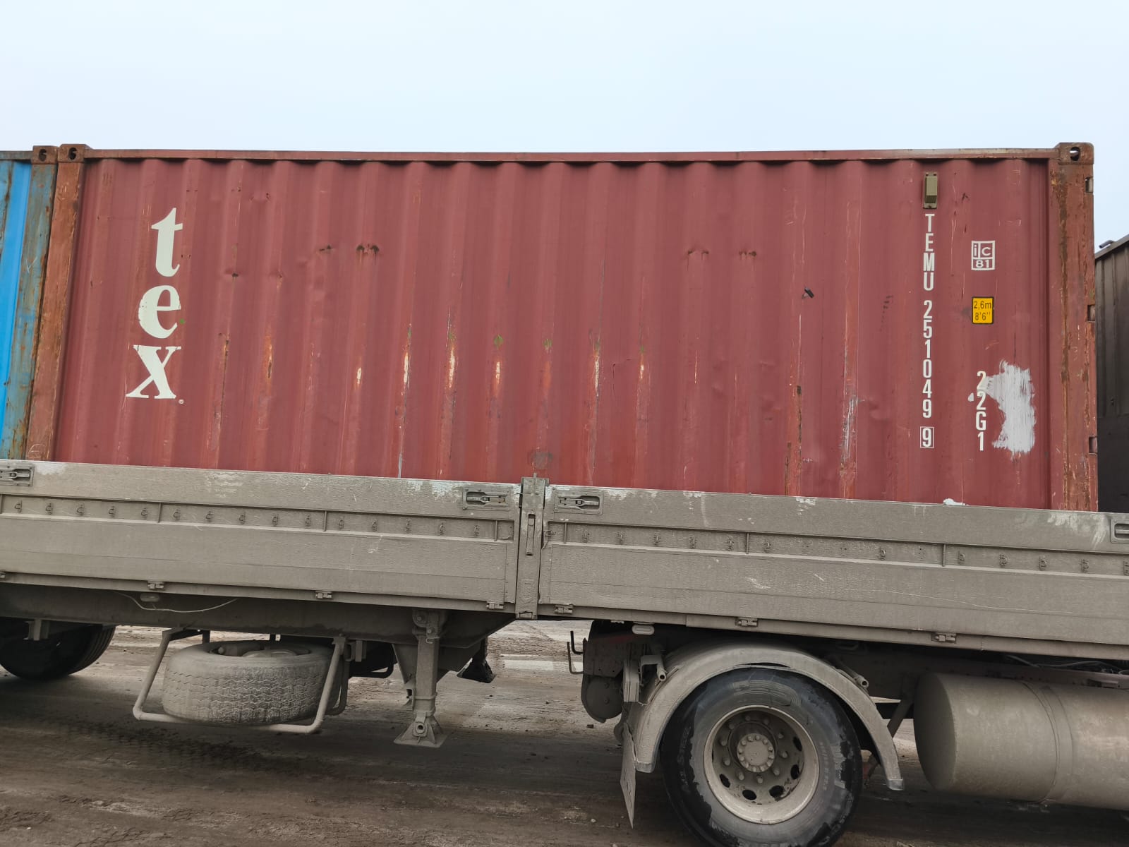 Морской контейнер 20 футов DV TEMU 499 — изображение 4