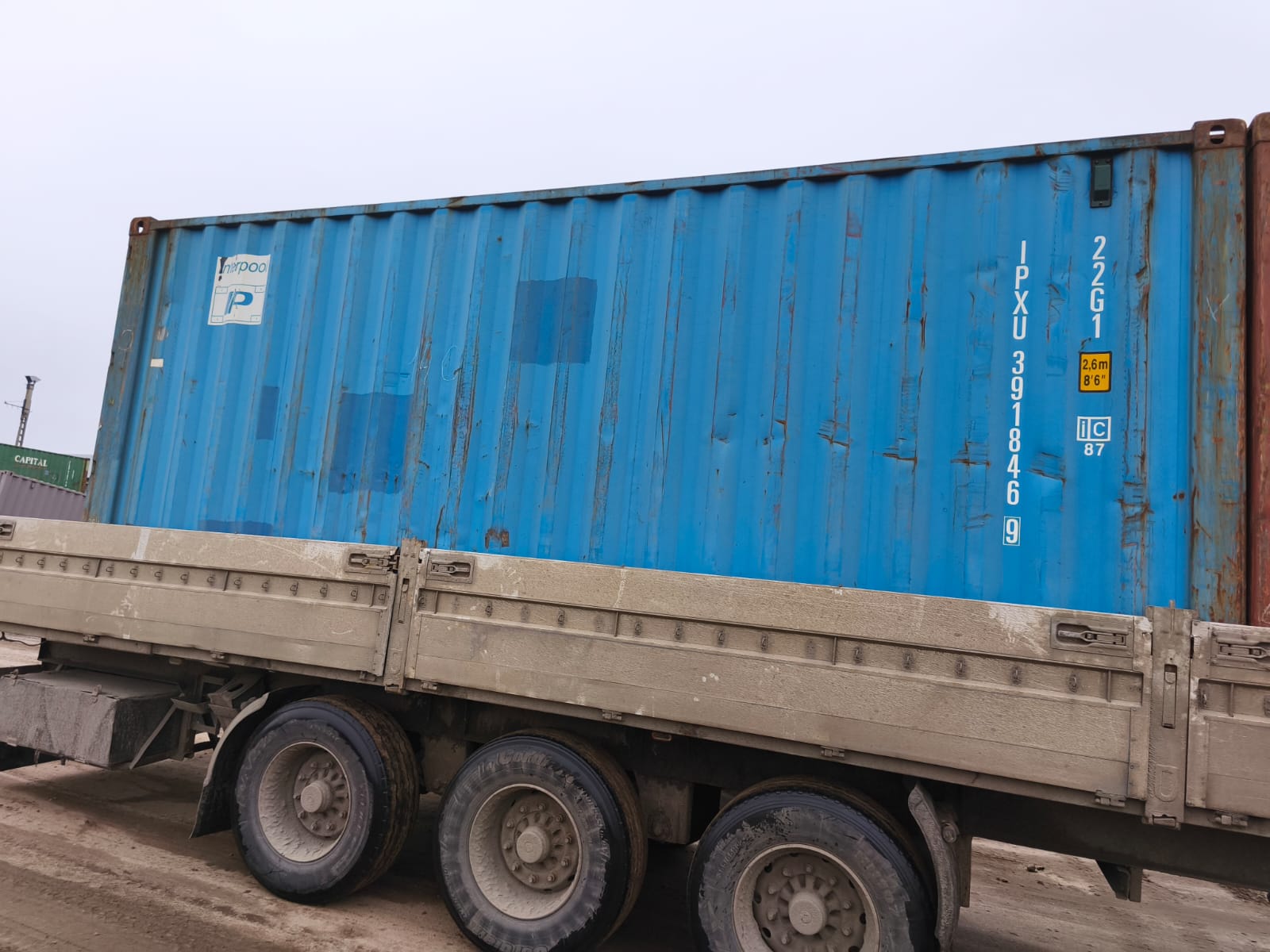 Морской контейнер 20 футов DV IPXU 469 — изображение 4