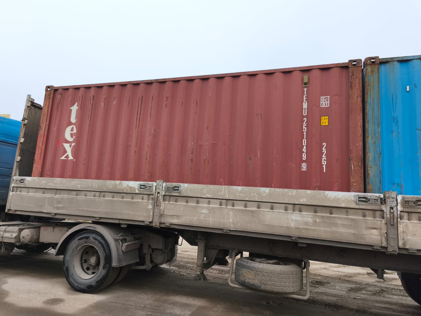 Морской контейнер 20 футов DV TEMU 499 — изображение 5