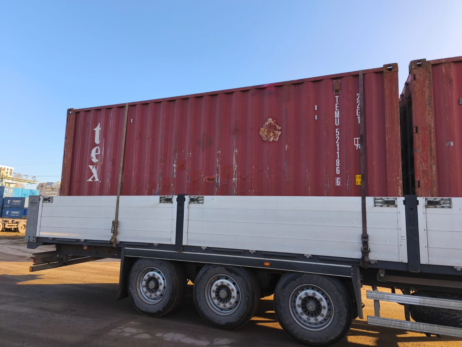 Морской контейнер 20 футов DV TEMU 866 — изображение 5