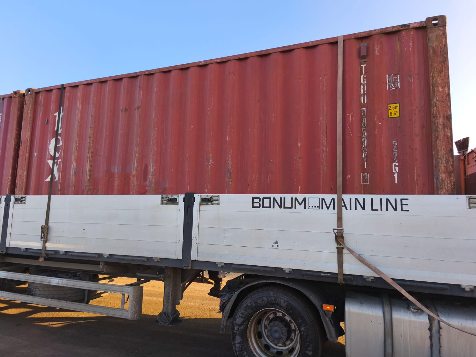 Морской контейнер 20 футов DV TGHU 613 — изображение 5