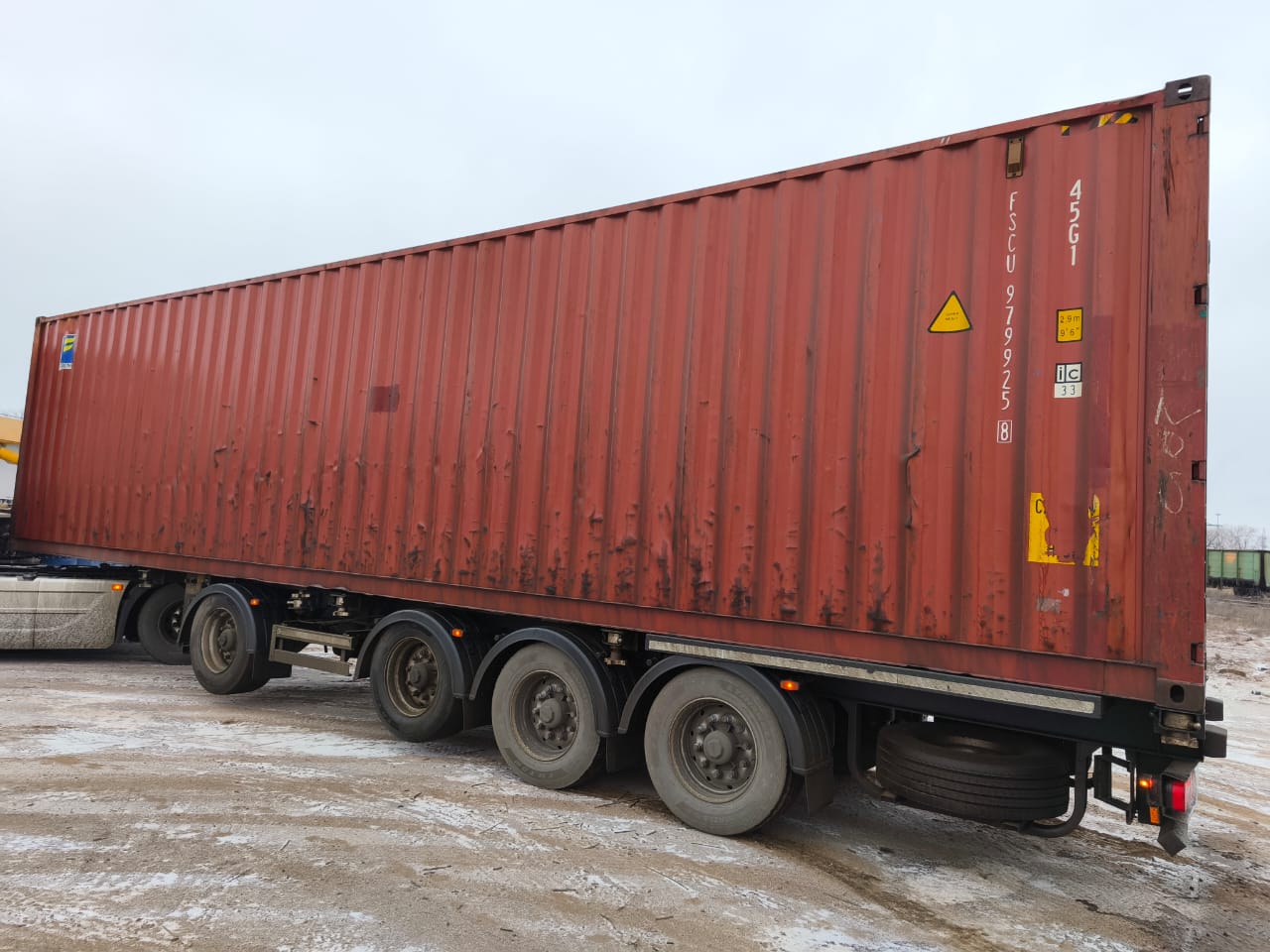 Морской контейнер 40 футов HC FCIU 258 — изображение 3