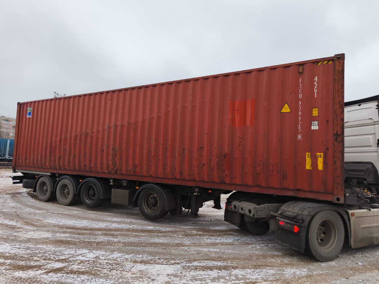 Морской контейнер 40 футов HC FCIU 258 — изображение 5