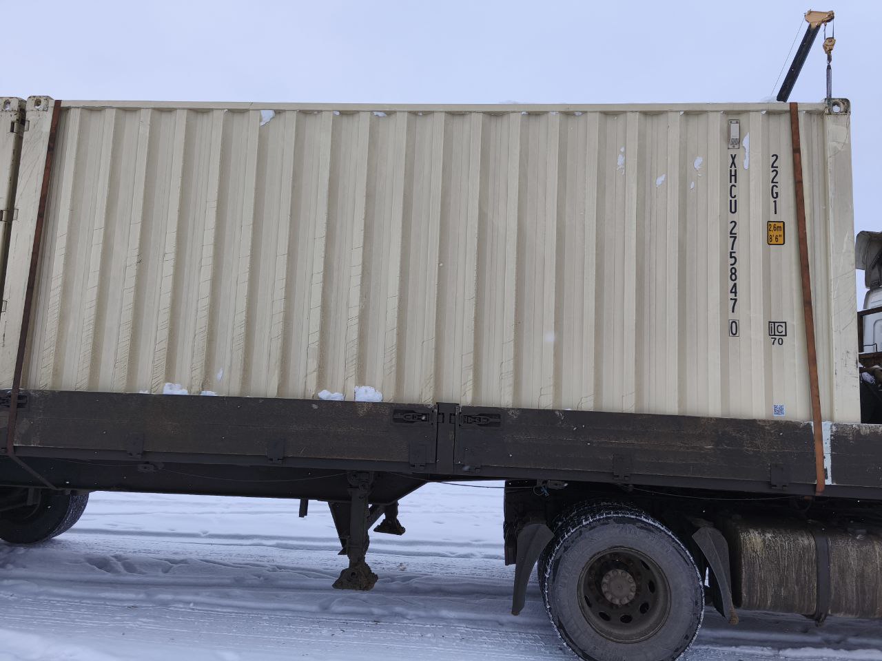 Морской контейнер 20 футов DV XHCU 470 новый — изображение 4