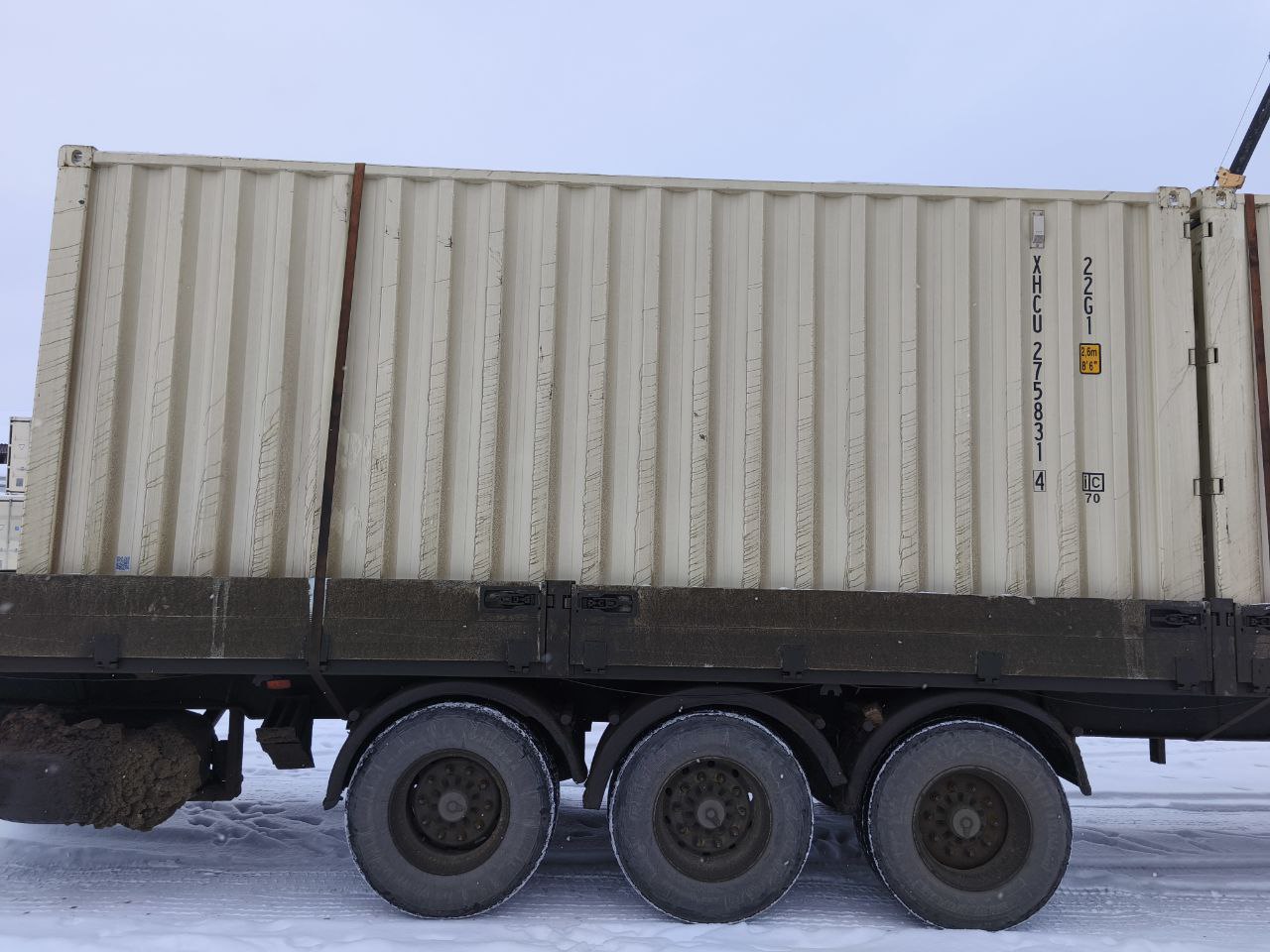 Морской контейнер 20 футов DV XHCU 314 новый — изображение 4