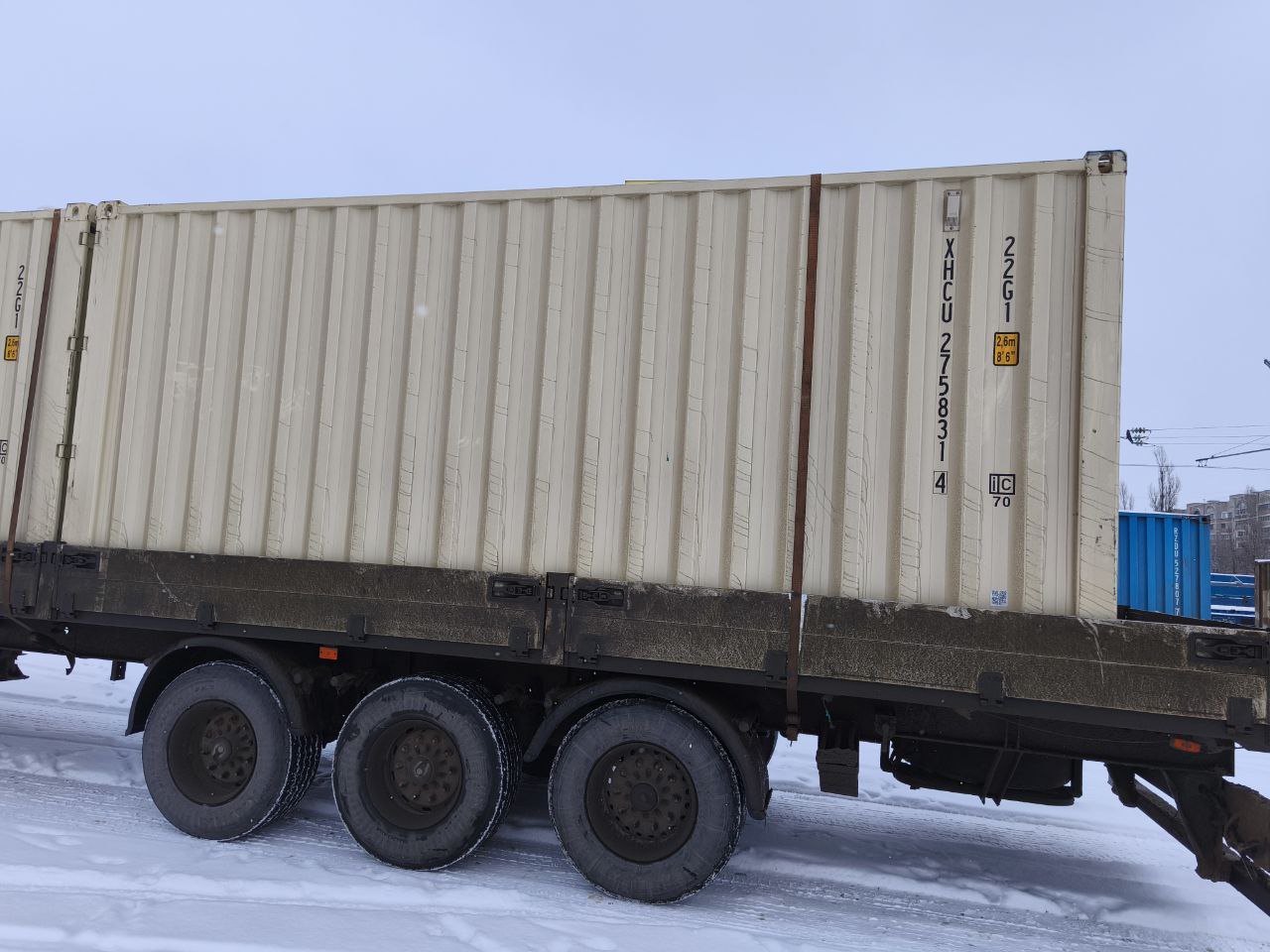 Морской контейнер 20 футов DV XHCU 314 новый — изображение 5