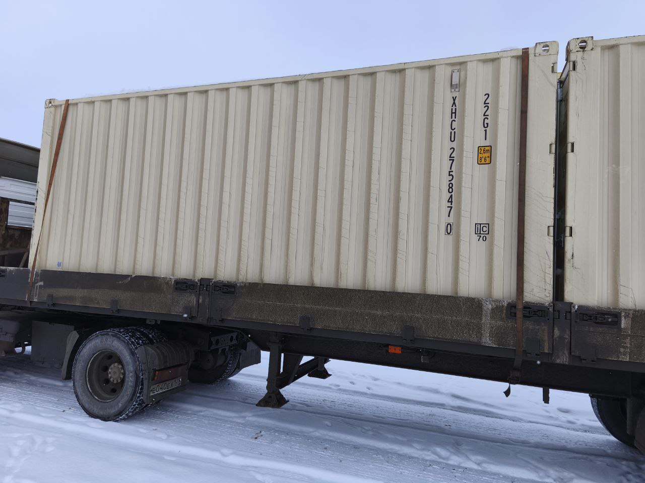 Морской контейнер 20 футов DV XHCU 470 новый — изображение 5