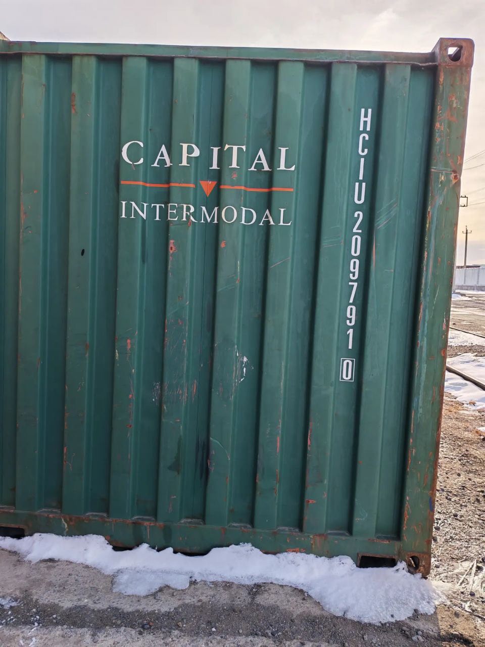 Морской контейнер 20 футов DV HCIU 910 — изображение 4