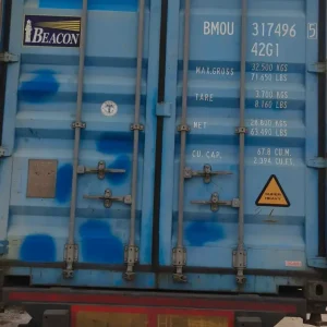 Морской контейнер 40 футов HC  BMOU 965